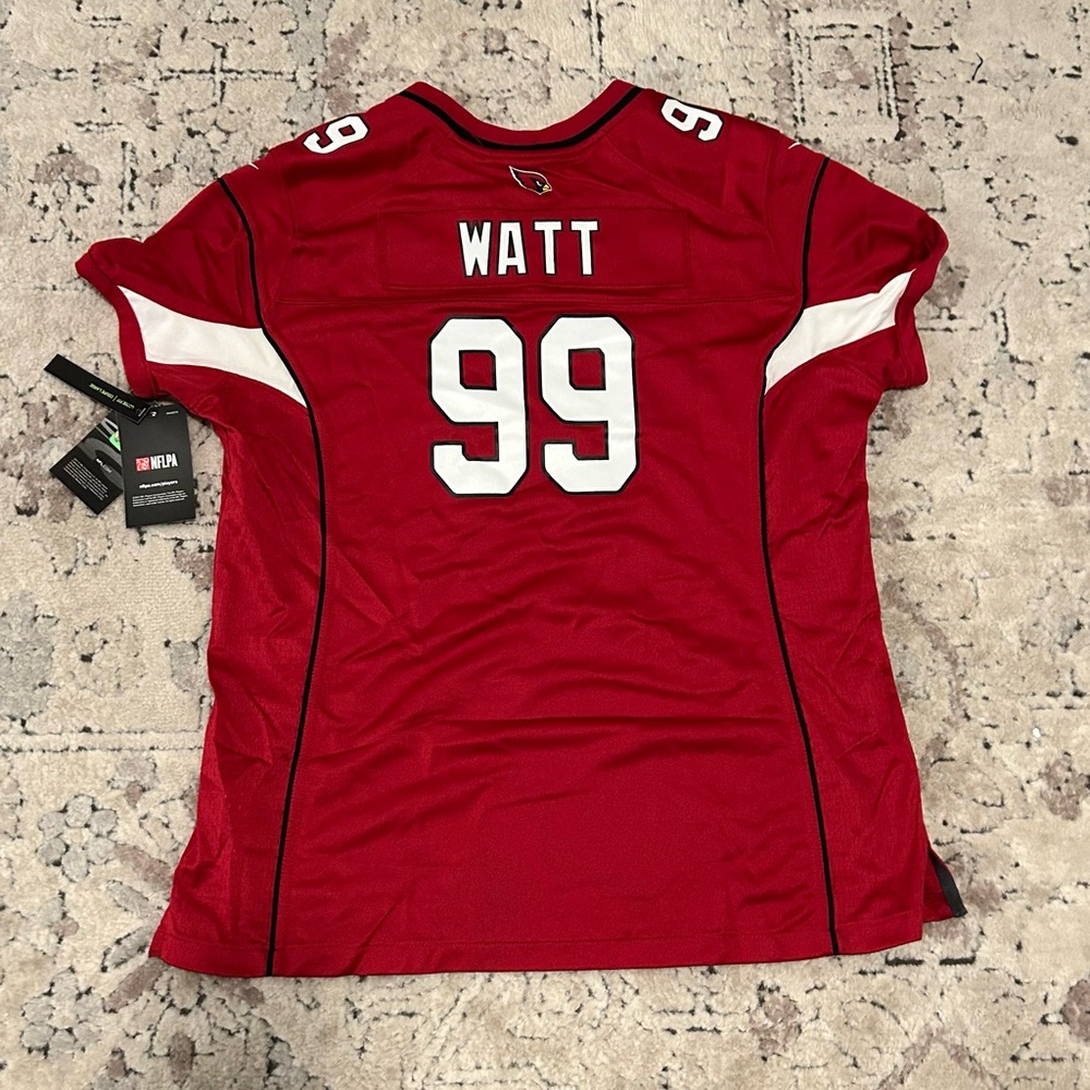 Nike Authentic Arizona Cardinals J.J. Watt #99 NFL Red Jersey Women’s Sz: XL - Picture 4 of 10